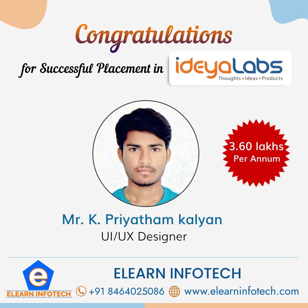 UI UX Design Course In Hyderabad With 100% Placement Guarantee